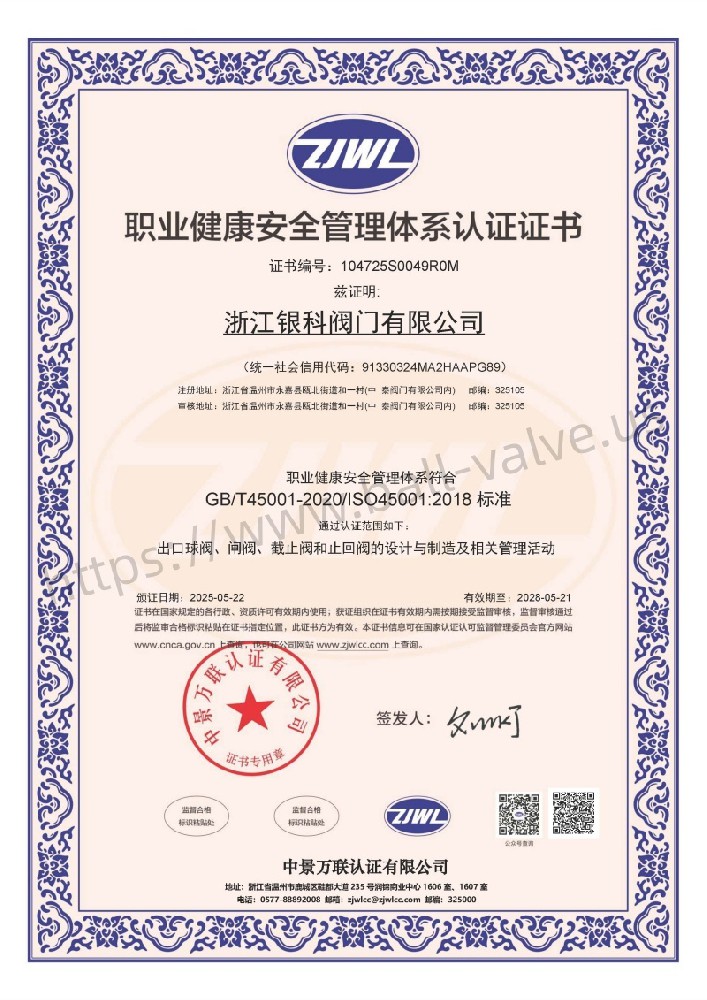 Certificates